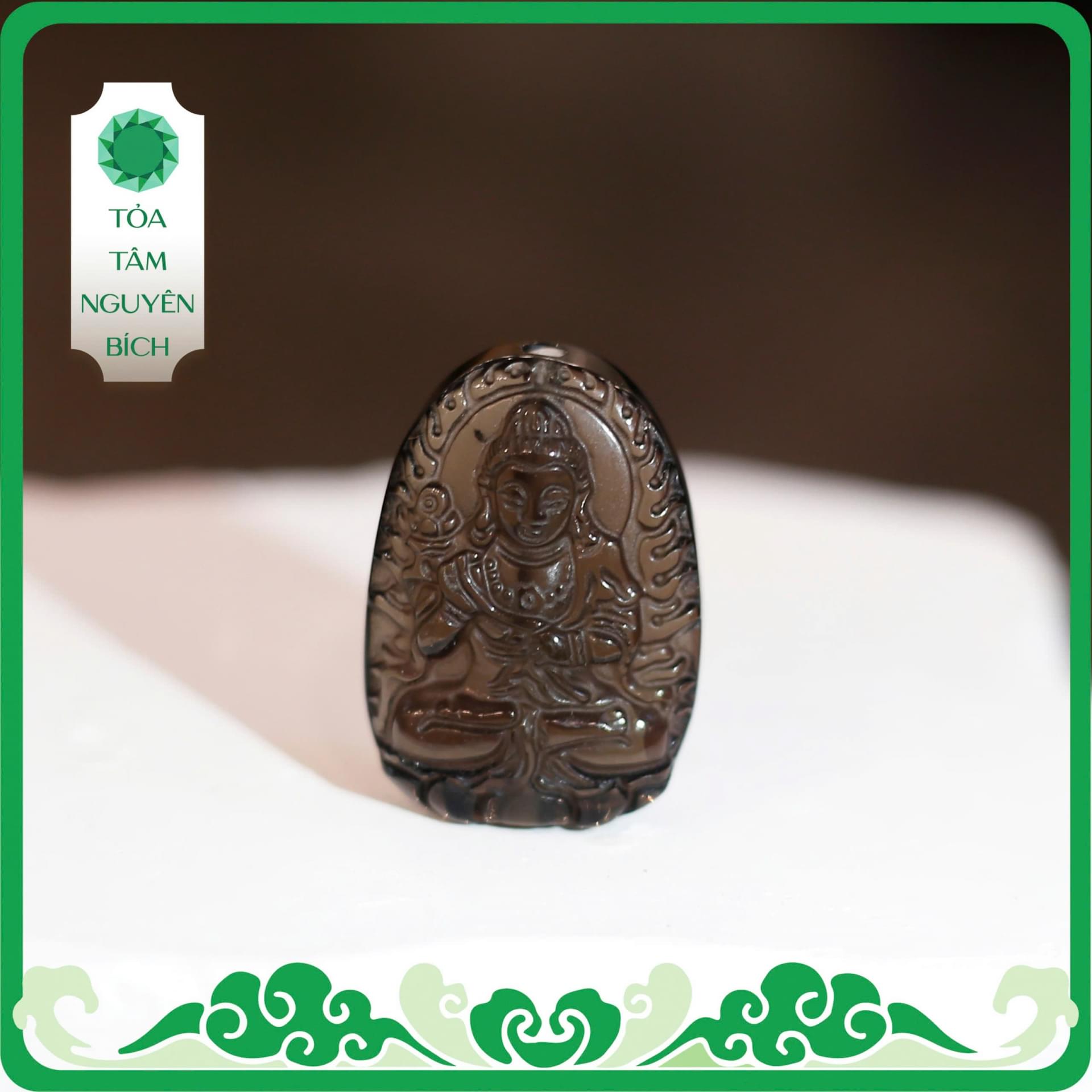 Tôn Tượng Ngài Đại Thế Chí bằng Thạch Anh Khói