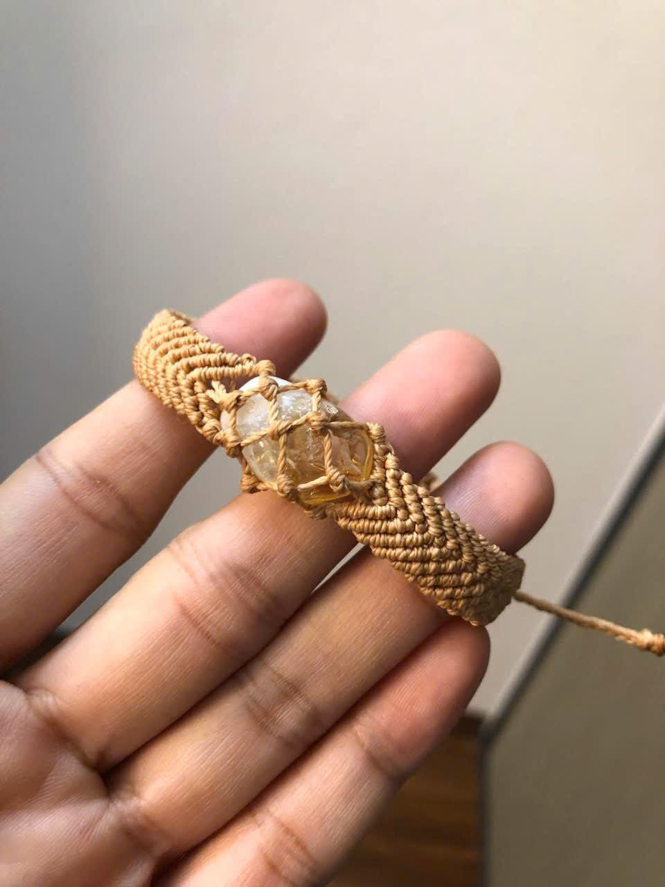 Vòng Citrine tết tay